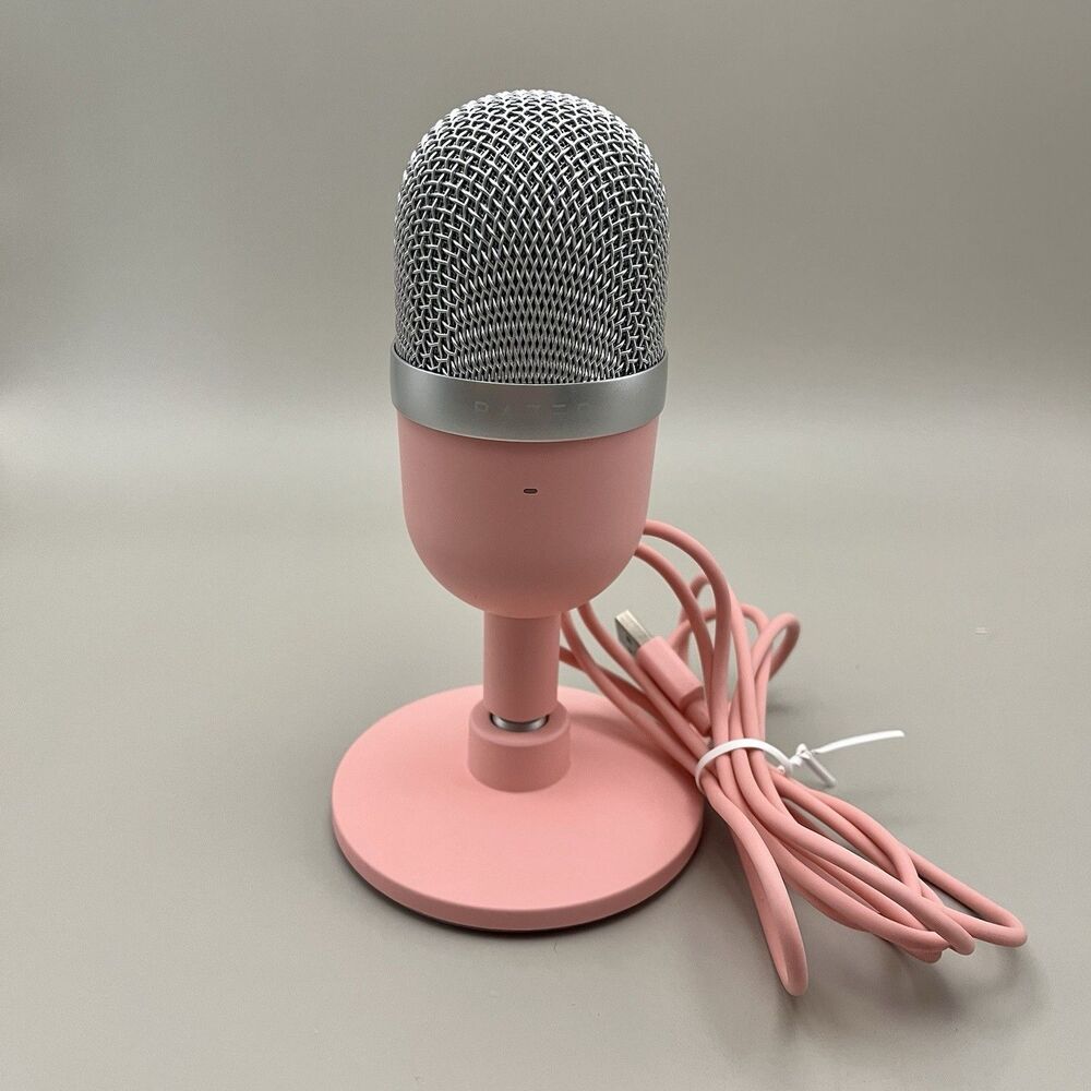Razer Seiren Mini Portable Condenser Microphone Quartz Pink
